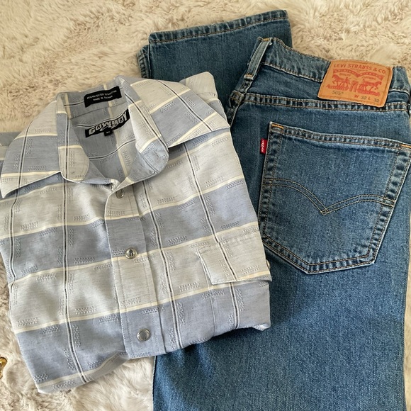 COWBOY UP SHIRT M - Picture 6 of 8